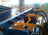 Steel pipe hot dip galvanizing line