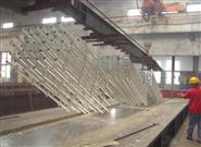 Bulk structural steel hot-dip galvanizing producti
